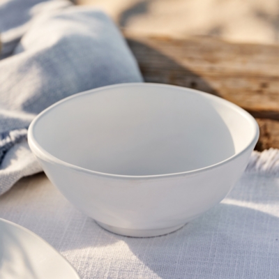 White Melamine Bowl