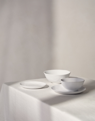 White Melamine Bowl