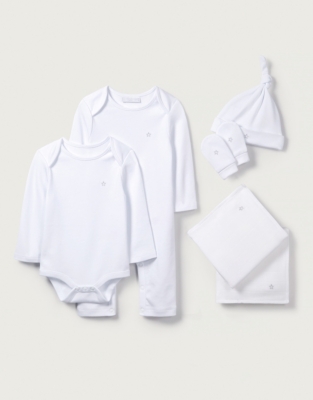 White Organic Star Baby Gift Set Baby & Children The White Company UK
