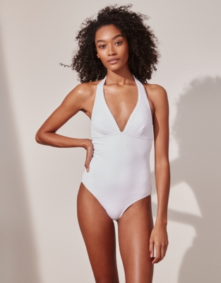 The white cheap company swimwear