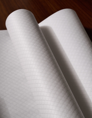 White Textured Piqué Wrapping Paper – 10m