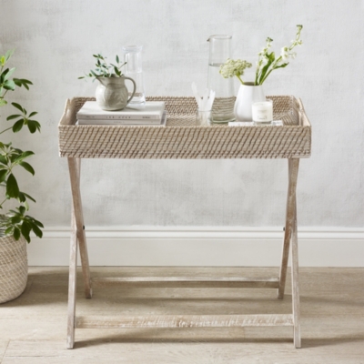 Wicker Tray Table – Little Love of Mine