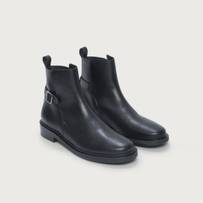 White company deals biker boots