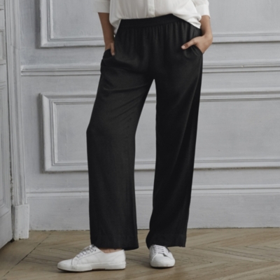 white company trousers