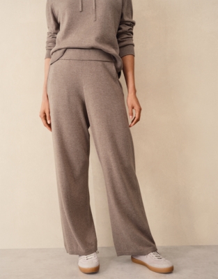 Wide Leg Joggers with Cotton