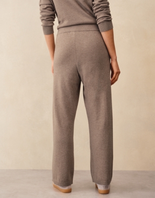 Wide Leg Joggers with Cotton