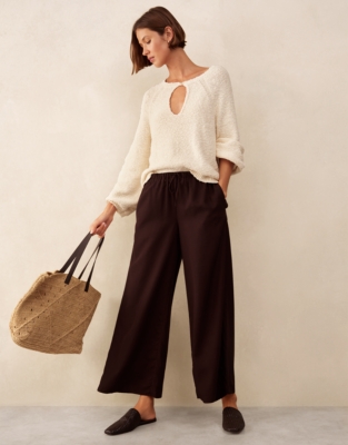 Wide Leg Trousers