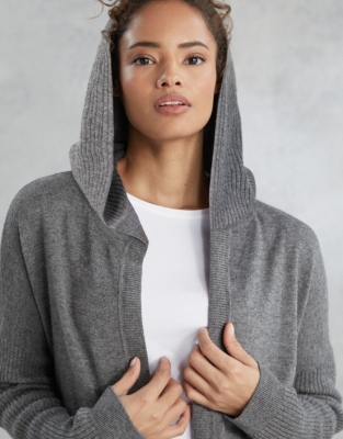 white company cashmere cardigan