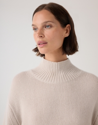 Wide Sleeve Cashmere Jumper 