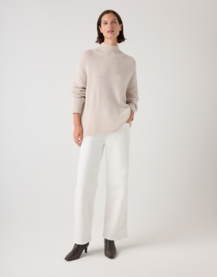 Wide Sleeve Cashmere Jumper 