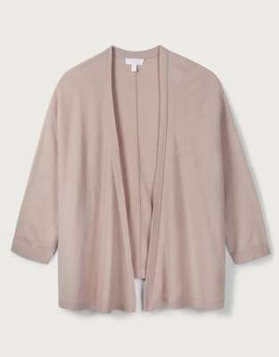 Wide Wrap Front Cardigan | Clothing Sale | The White Company UK