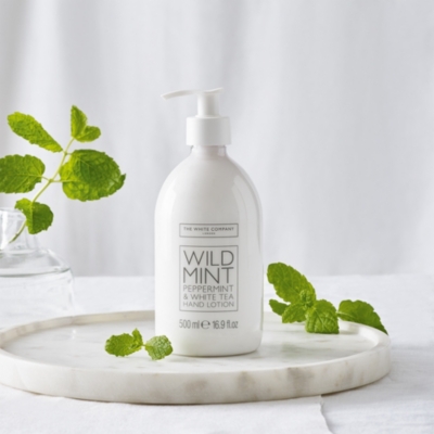 Wild Mint Hand Lotion Hand & Body Cream The White Company UK