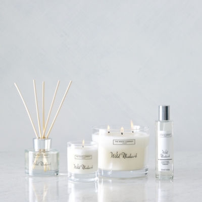 Wild Rhubarb Candle Candles The White Company US