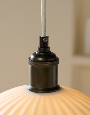 Wimbledon Porcelain Pendant