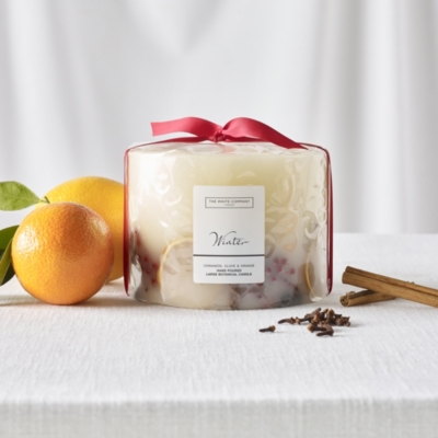 Winter Botanical Candle – Large