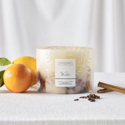 Winter Botanical Candle – Large