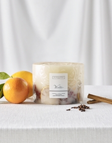 Winter Botanical Candle – Large