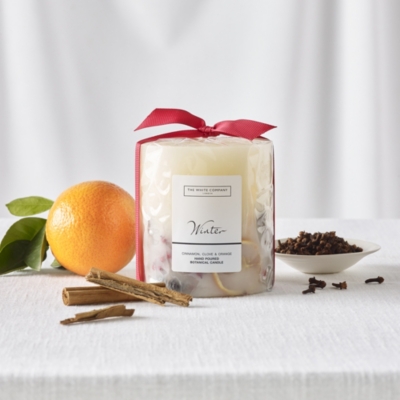 Winter Botanical Candle – Medium