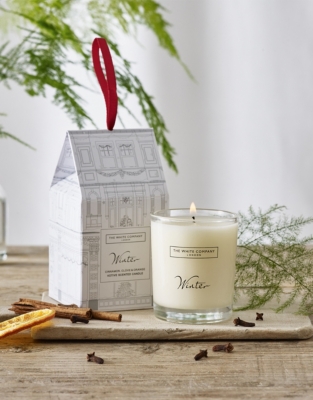 Winter Hanging Votive Candle