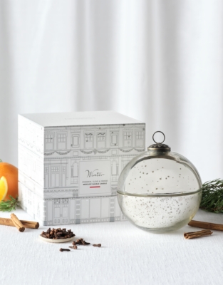Winter Mercury Bauble Candle