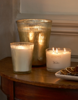 Winter Mercury Ribbed Indulgence Candle