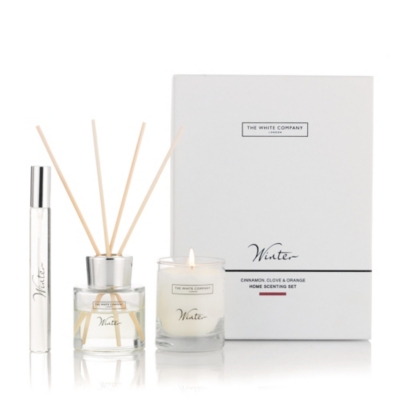 Winter Mini Home Scenting Set Candles & Fragrance Sale The White Company UK