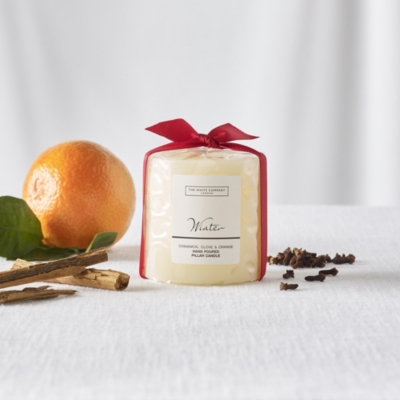 Winter Pillar Candle – Mini