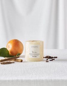 Winter Pillar Candle – Mini