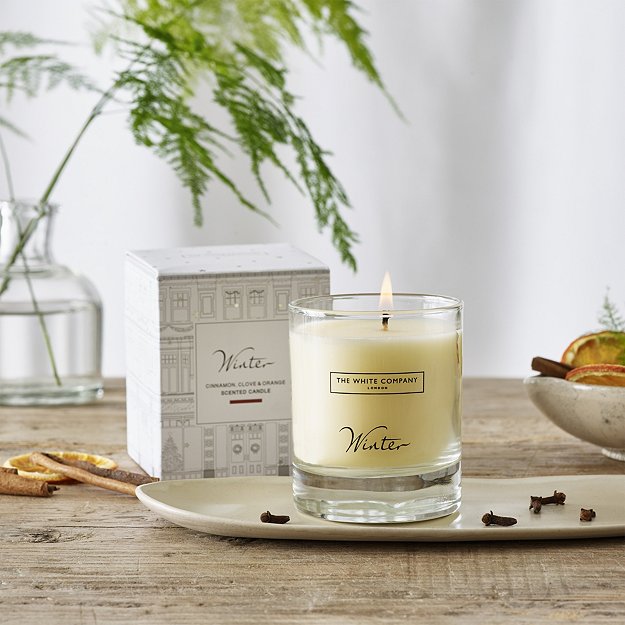 Winter Signature Candle | Home Fragrances | The White Company