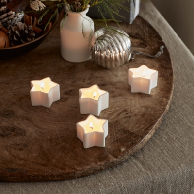 Winter Star Tealights