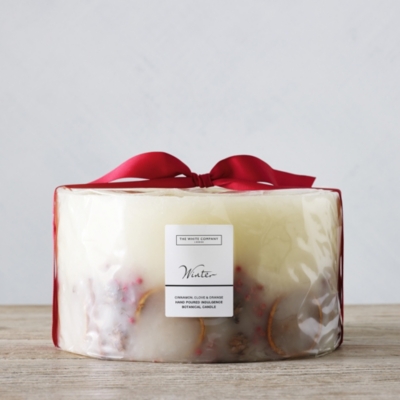 The white deals company candles