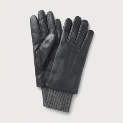 Women's Leather and Knit Gloves