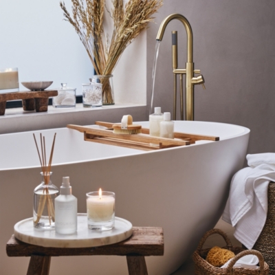 Wooden Bath Tidy | Bathroom Accessories | The White Company US