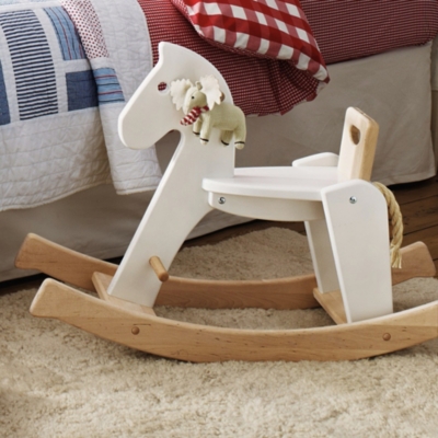 The white company sales rocking horse