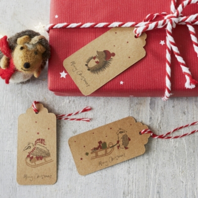 Woodland Creatures Gift Tags - Set of 12