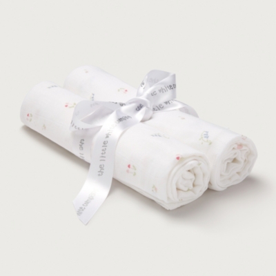 floral muslin squares