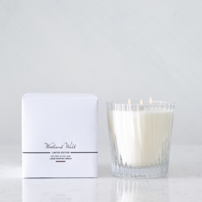 Woodland Walk Large Candle Candles & Fragrance Sale The White