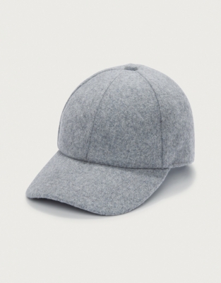Wool Baseball Cap Accessories Sale The White Company UK