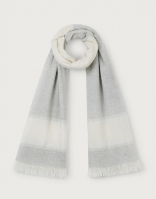 Wool Blend Lurex Scarf