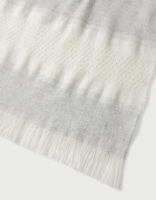 Wool Blend Lurex Scarf