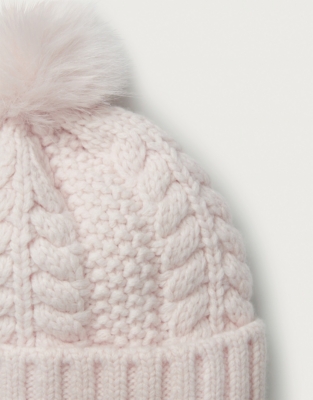 white company hat and scarf
