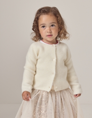 Wool Cardigan (0–18mths)