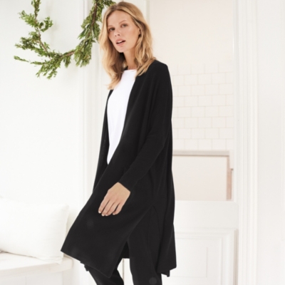 Wool Cashmere Long Cardigan