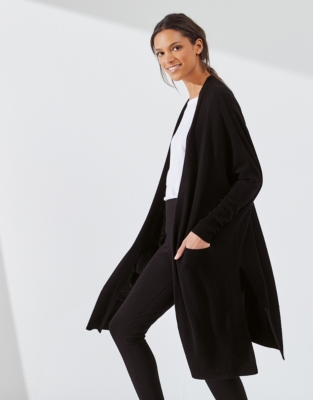 Wool-Cashmere Long Cardigan | Clothing Sale | The White Company UK