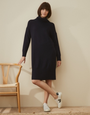 the white company black dress