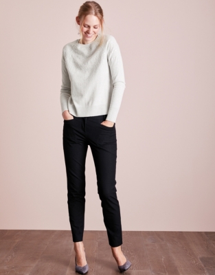 Wool-Cotton Scatter Sequin Jumper | Clothing Sale | The White Company UK