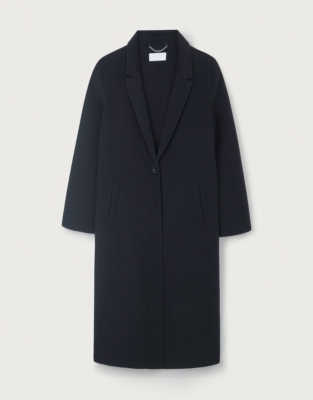 Wool Double Faced Long Coat | Coats & Jackets | The White Company UK