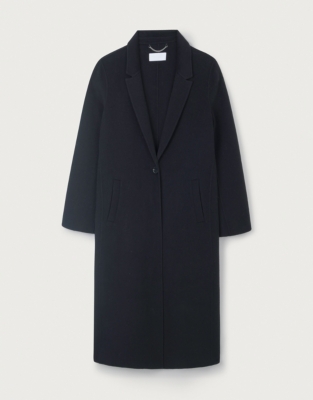 Wool Double Faced Long Coat Clothing Sale The White Company UK