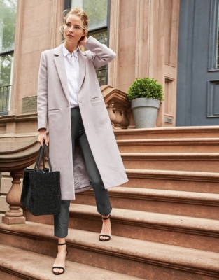 White company women's coats sale