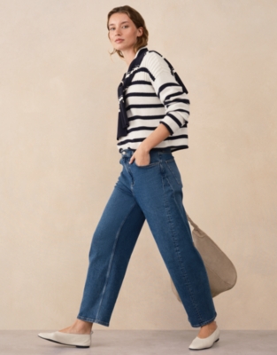 Wool Rich Breton Stripe Jumper